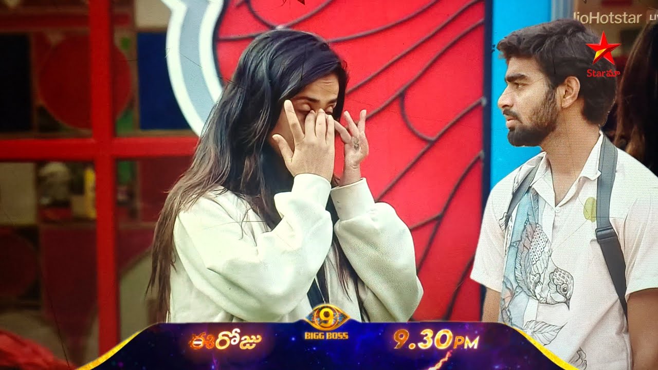 నీకే కాదు నకు ఉంది బాధ భయం కళ్యాణ్🔥||Bigg Boss9 Day-82 kalyan Tanuja getting emotional each others