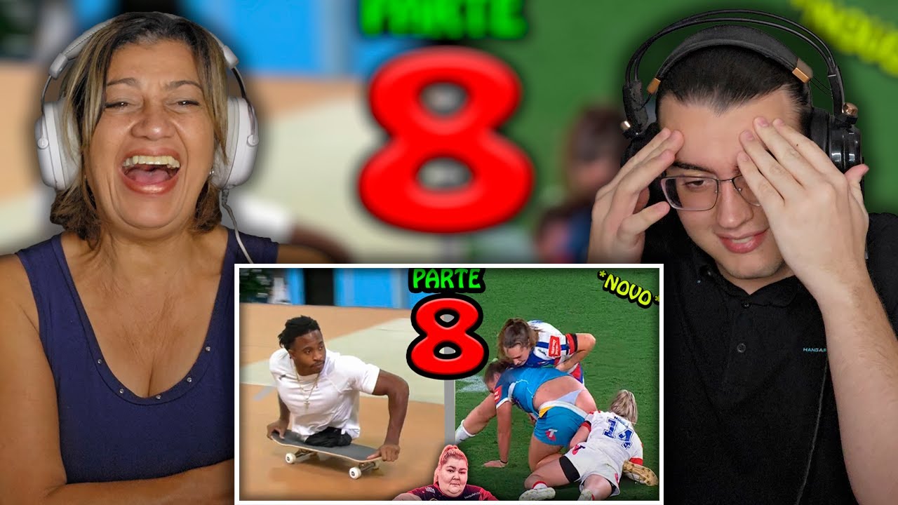🔴 Os Momentos mais Vergonhosos nos Esportes PARTE 8. + Futebol Feminino  {@FaladeTudo} *REACT*