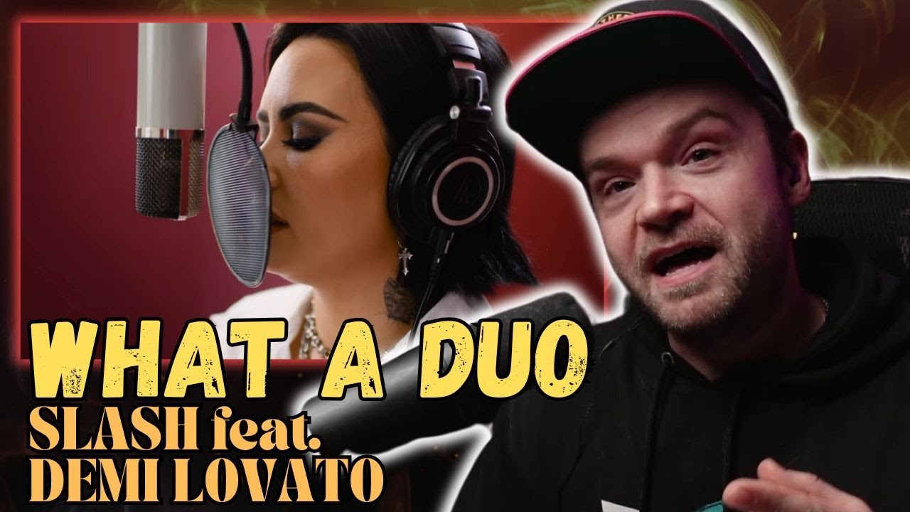 SLASH feat. DEMI LOVATO - PAPA WAS A ROLLING STONE (Official Video) | REACTION