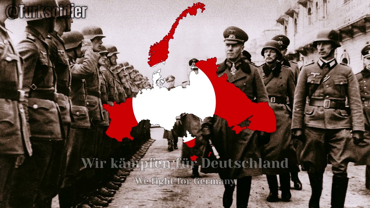 (Teufelslied) SS marschiert in Feindesland [German & English Lyrics]