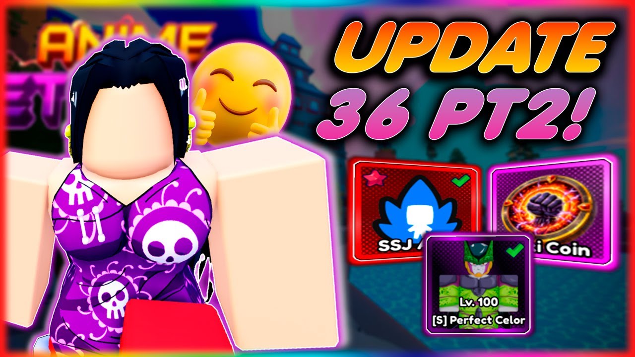 UPDATE 36 PART 2 TOP! 😱 Aura, Haki, Shadow SS, Buffs e C&Oacute;DIGOS! | Anime Eternal