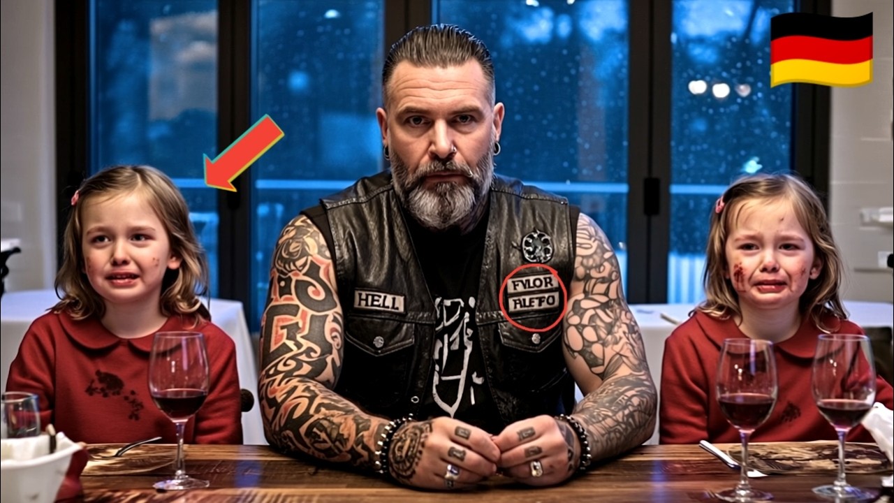 Zwillinge Mädchen ran zu Hells Angels schreiend: „Sie haben Thugs ihre Mama geschlagen!“ Das...