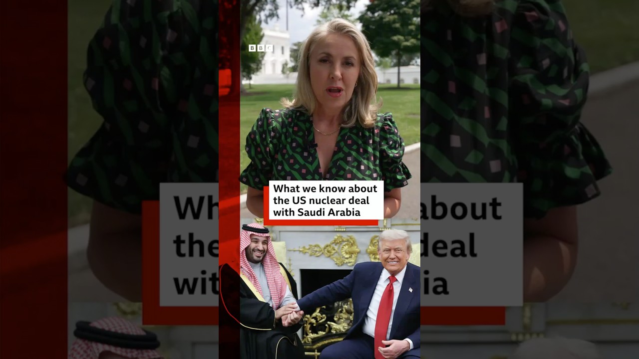 US announces nuclear deal with Saudi Arabia. #BBCNews