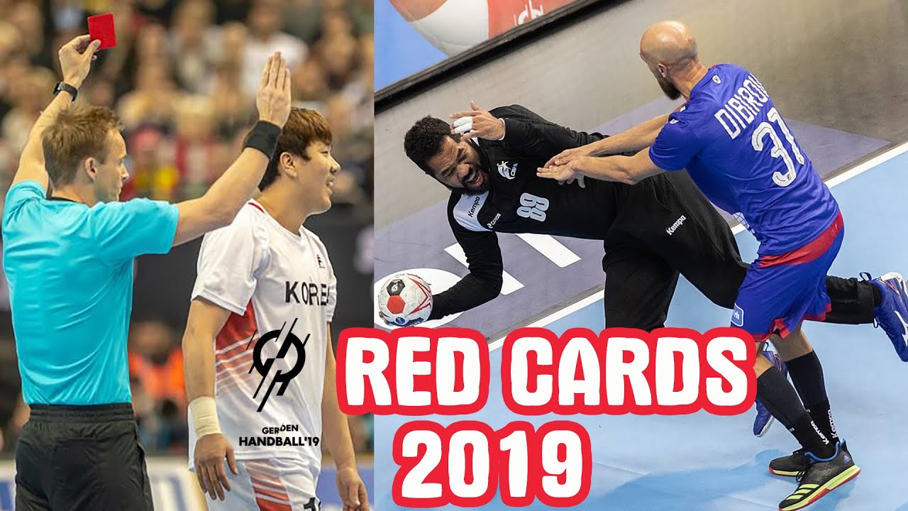 TOP RED CARDS 2019 Handball World Championship