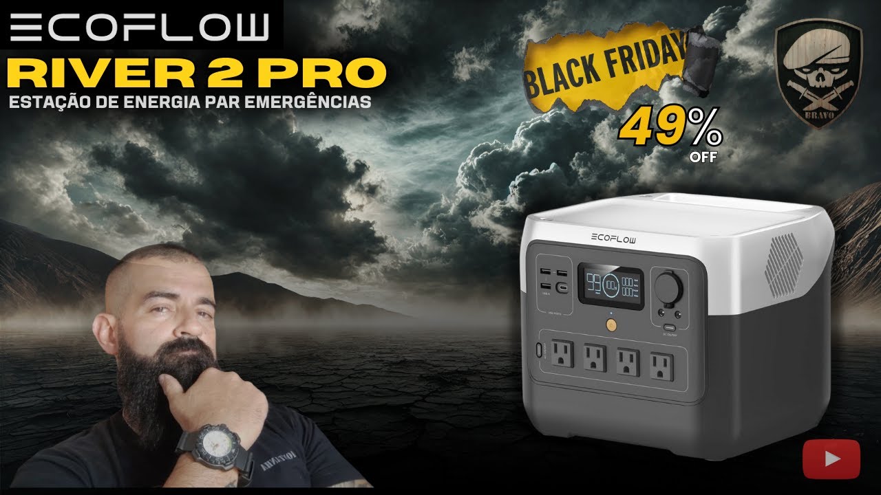 EcoFlow River 2 Pro - Energia Portátil