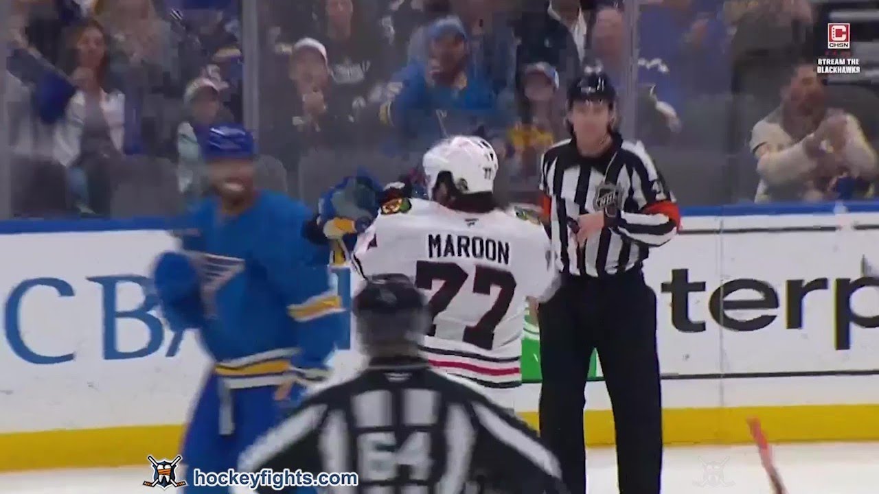 Patrick Maroon vs Tyler Tucker Mar 22, 2025