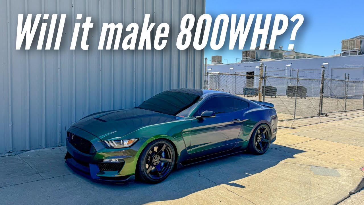 TOOK MY SUPERCHARGED GT350 to the Dyno..