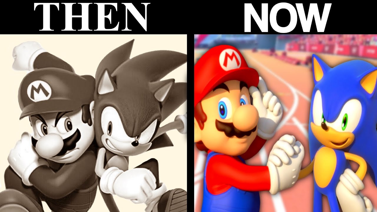 The Evolution of Sonic & Mario's Relationship