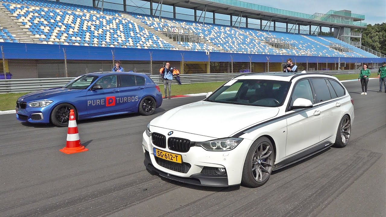 BMW 335d xDrive Touring 915Nm (F31) vs 700HP BMW M140i PURE TURBOS