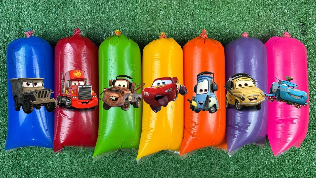 Disney Pixar Cars Unboxing Review | Lightning McQueen, Tow Mater, Chick Hicks, Sally, Cruz Part 1