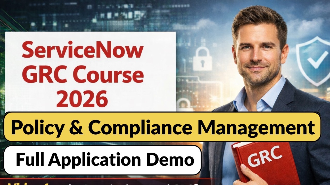 ServiceNow GRC - Policy And Compliance Application Complete Demo | GRC Course 2026