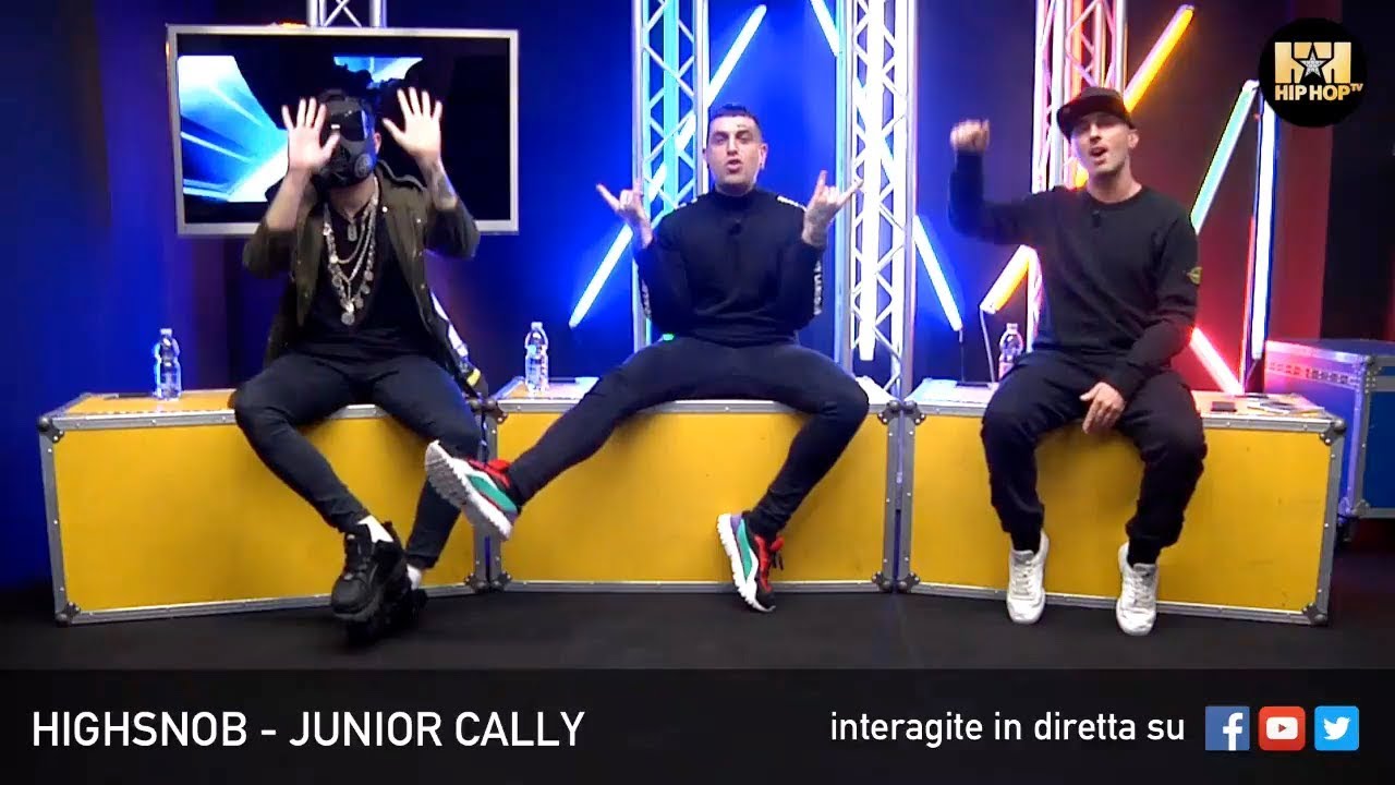 HIGHSNOB E JUNIOR CALLY 💣 LIVE SU HIP HOP TV 👊🏻📲