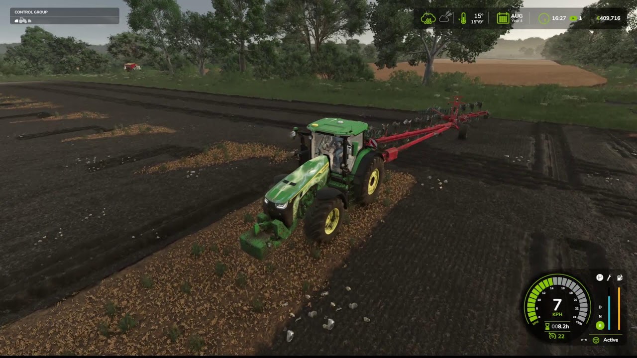 Saxlingham FS25 Довършваме оранта