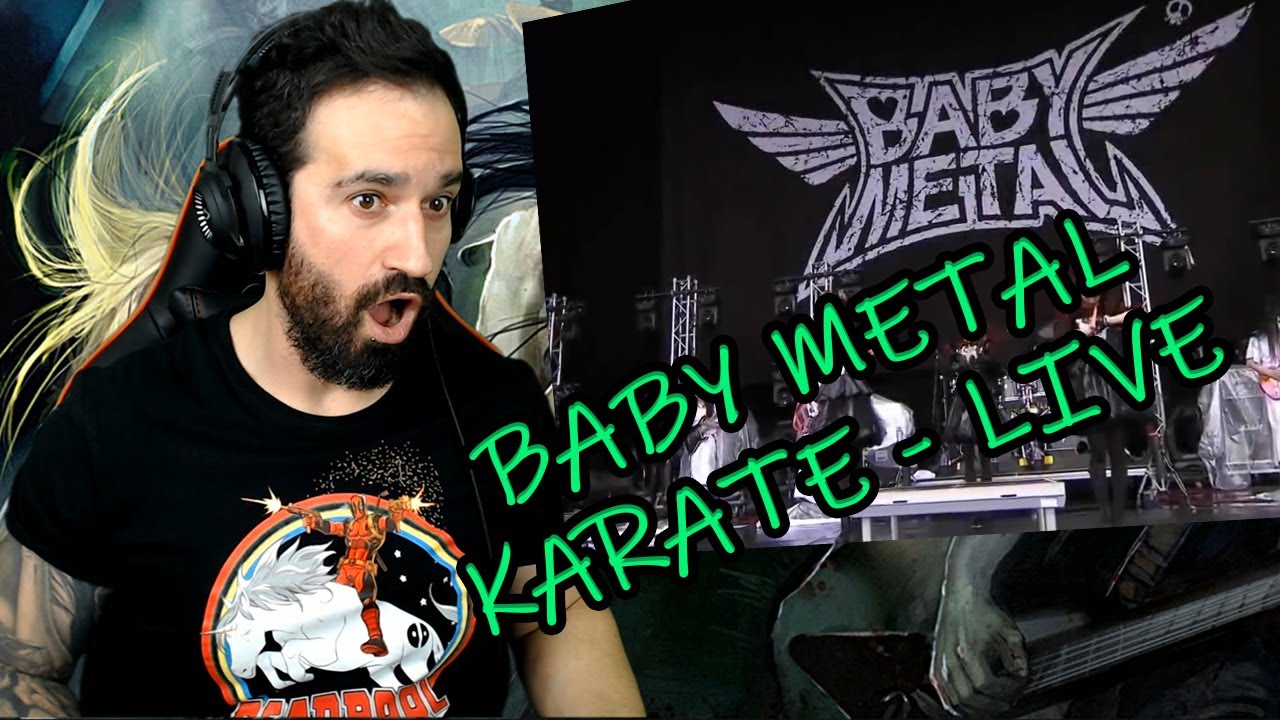 Reacting to BABY METAL - KARATE LIVE!! First Time Reaction!