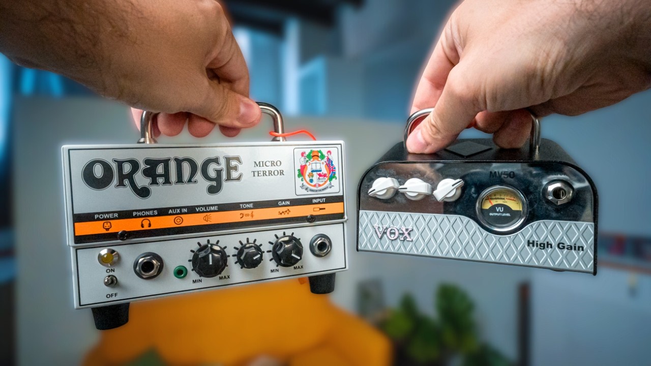 AMPLI MINUSCOLI e CATTIVISSIMI (HIGH GAIN!) | Orange Micro Terror e VOX MV50 | StrumentiMusicali.net