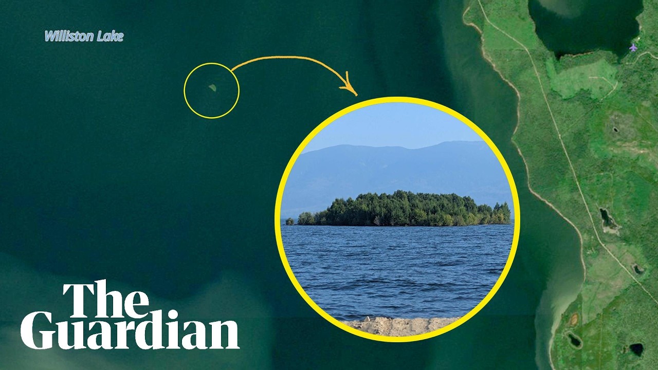 A mysterious 'island' appears and then disappears in Canada