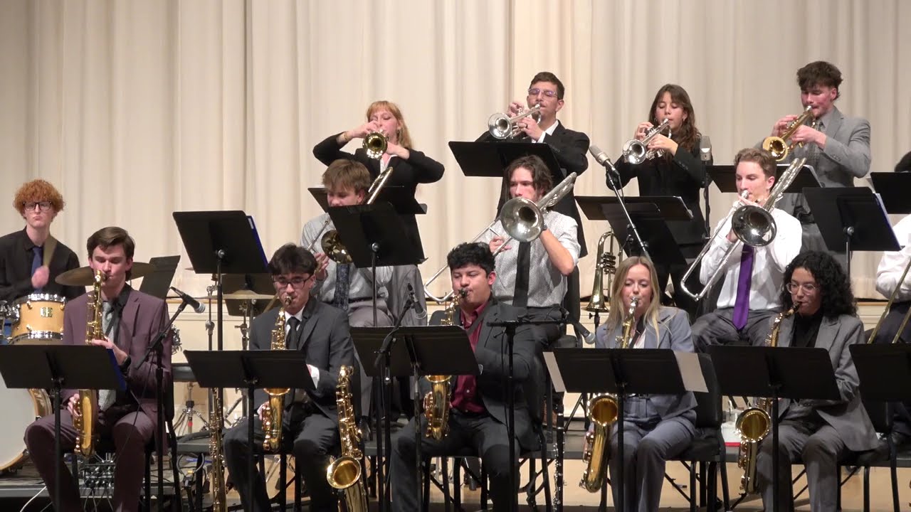 Grants Pass High School Jazz Band One at U of O Jazz Fest 2026 - Shofukan