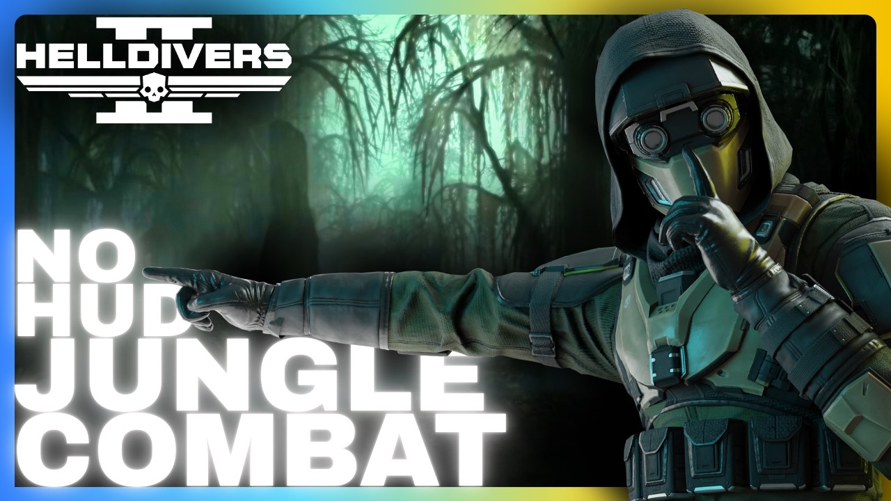 Я попробовал поиграть в Helldivers 2 БЕЗ интерфейса!