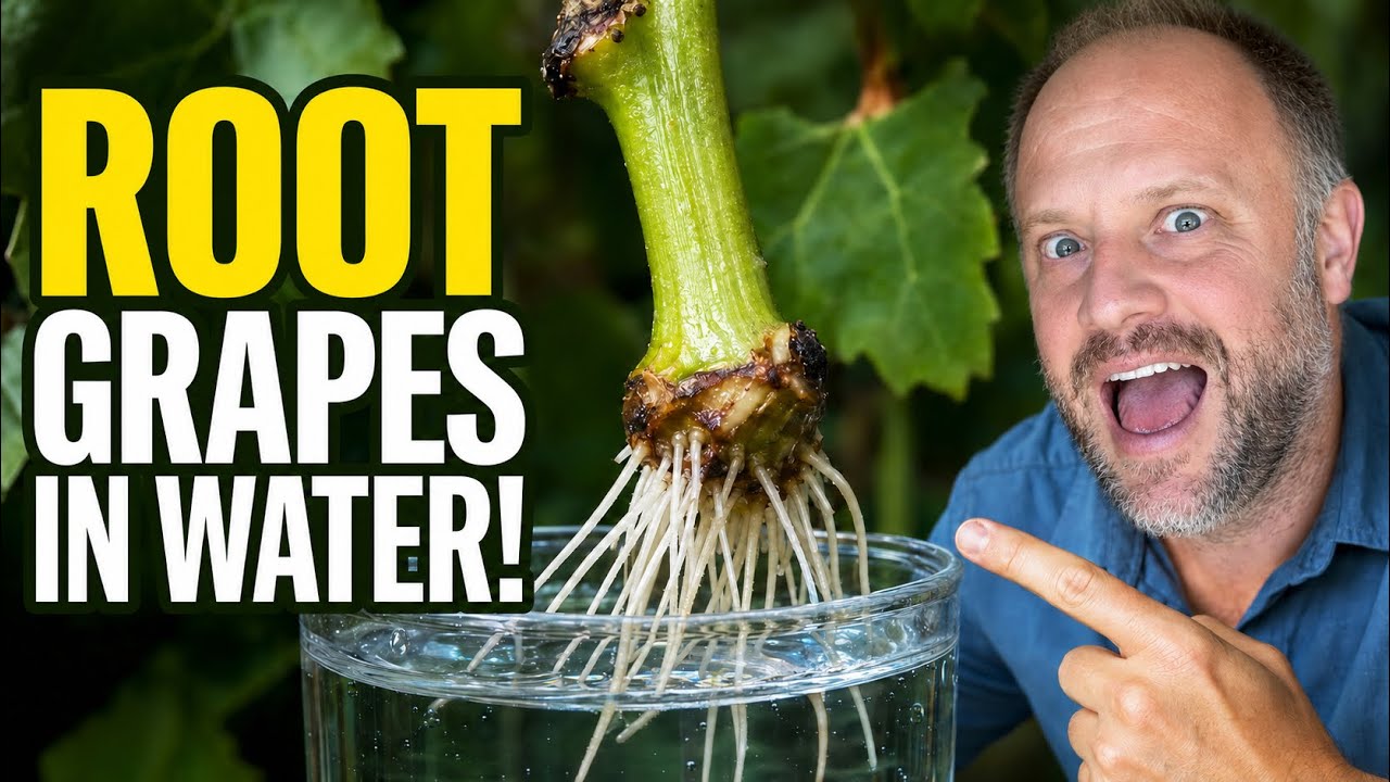 Root Grapevines in Water! (With Results!)