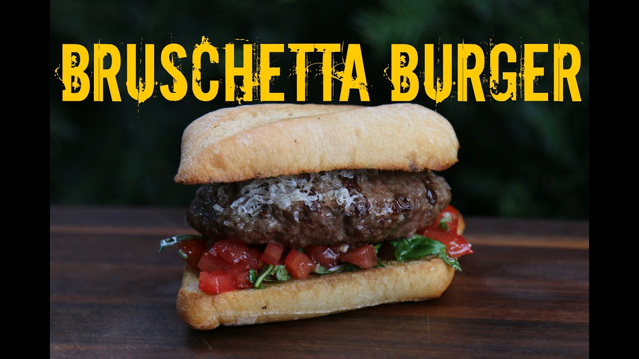 Bruschetta Burger - Da geht die Sonne auf!