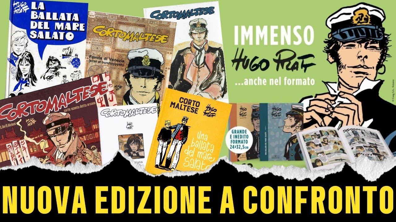 CORTO MALTESE TORNA in EDICOLA col CORRIERE - RIMONTAGGI - PREZZO - PIANO DELL'OPERA