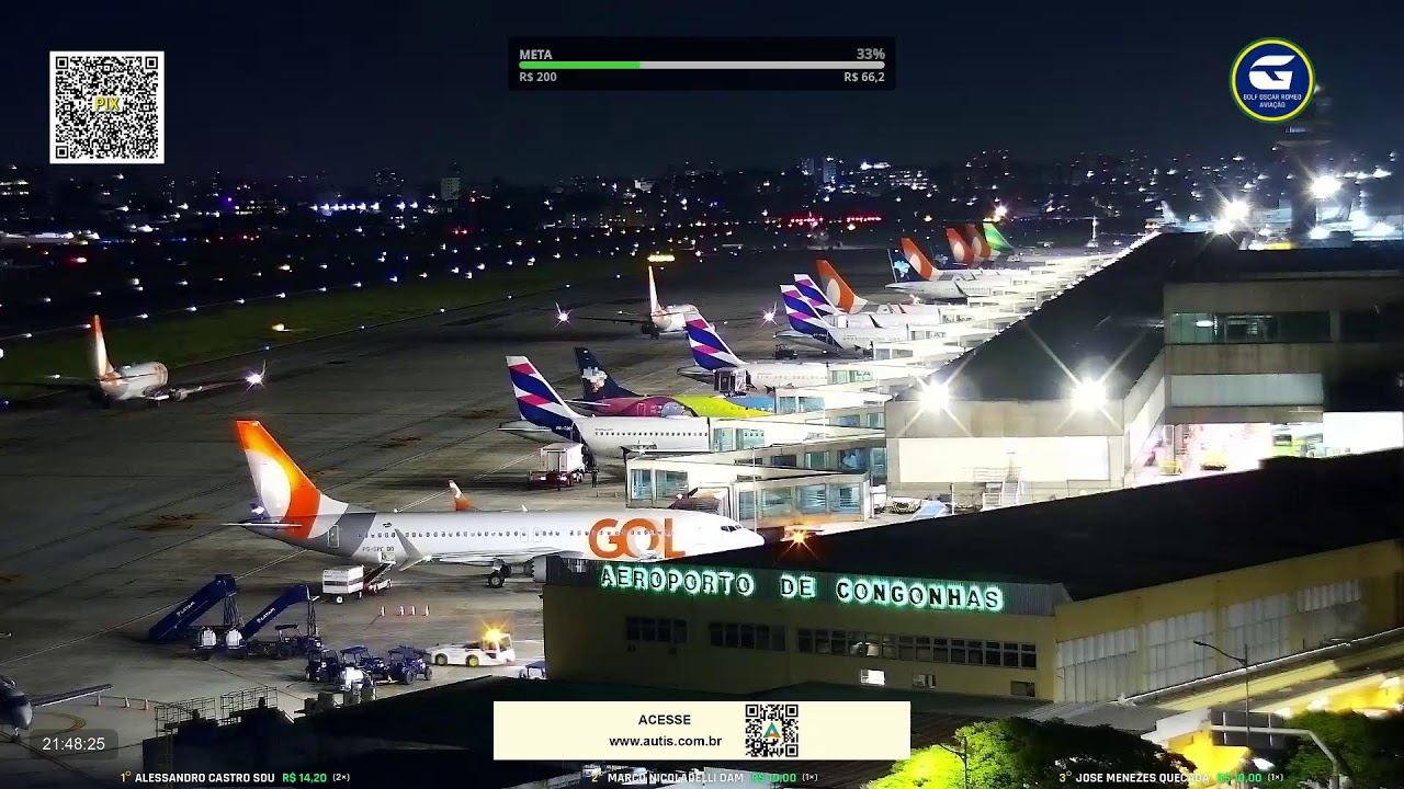 SBSP LIVE #2 - Aeroporto de São Paulo AO VIVO - CGH Airport - 28/01 Manhã