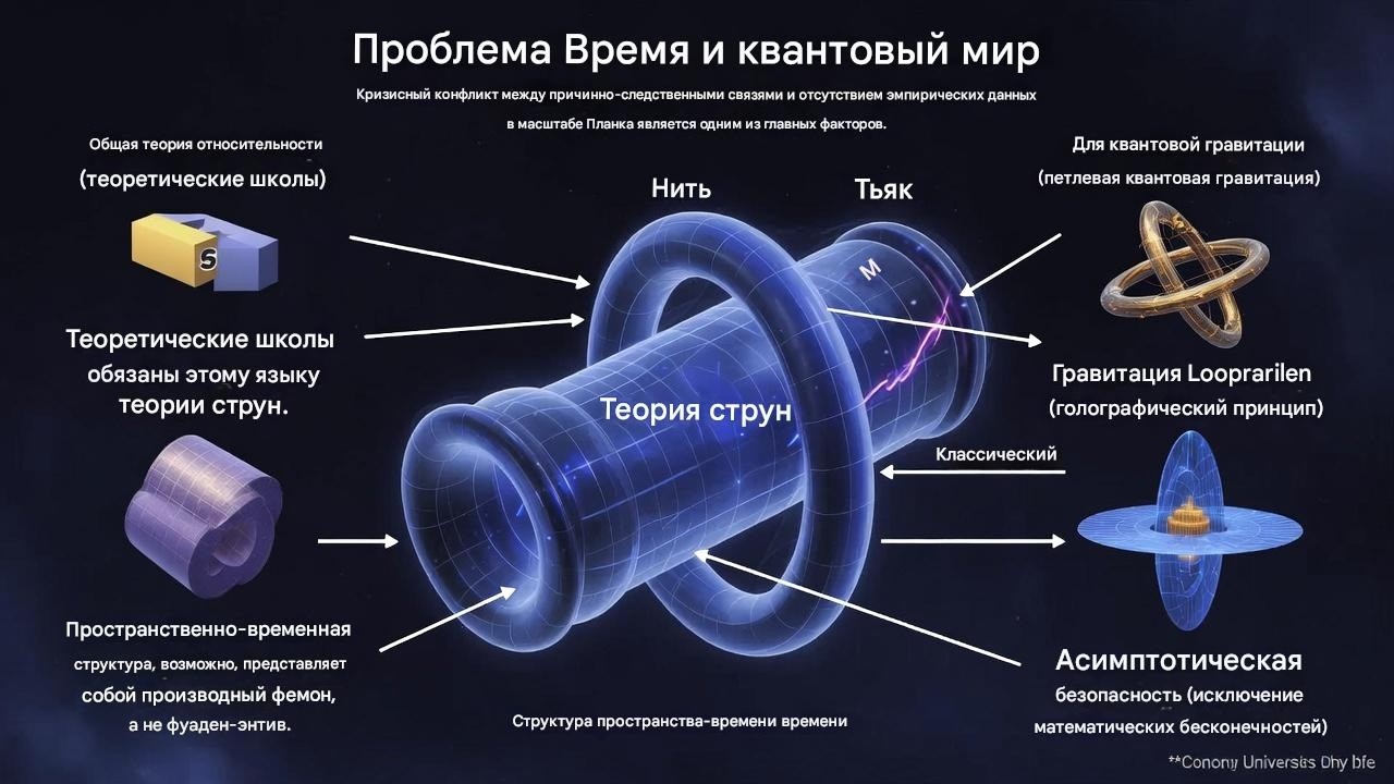 Проблема времени и причинности в квантовом мире