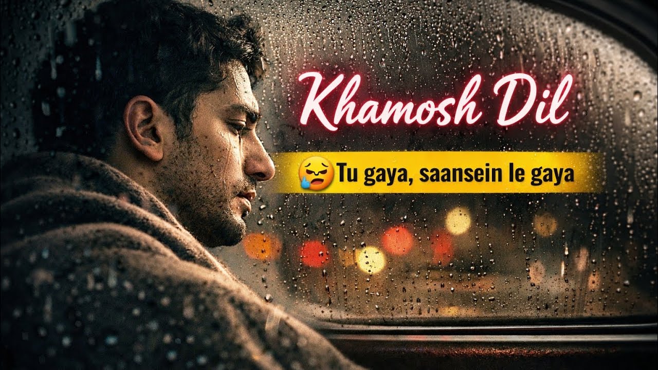 Khamosh Dil – Sad Urdu Song | Emotional Heartbreak Music