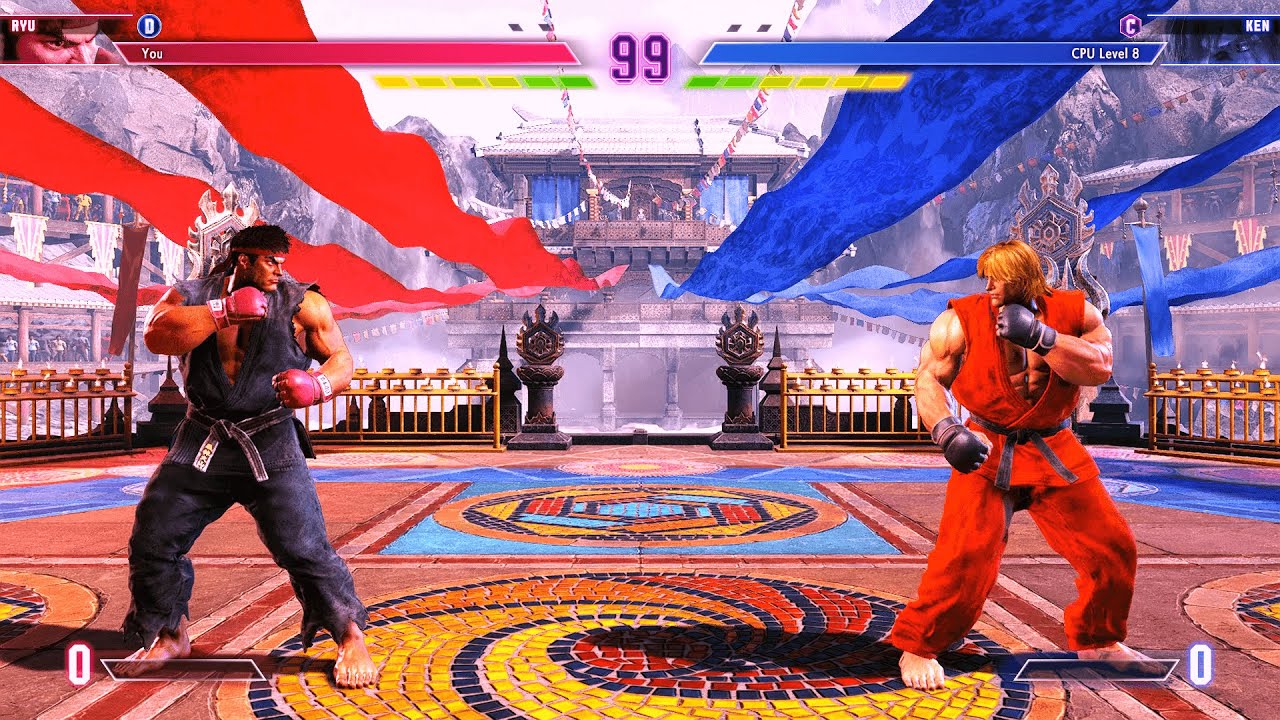 Ryu vs Ken (Hardest) Street Fighter 6.| Epic Battle