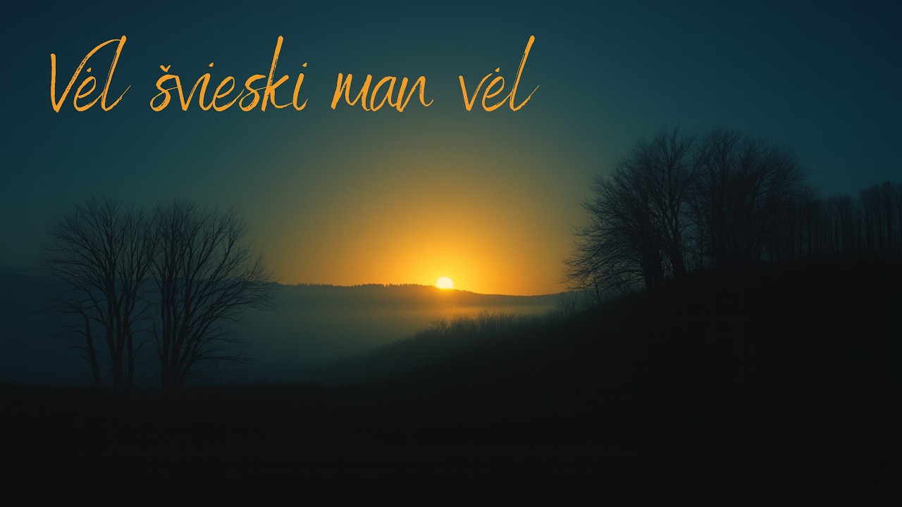 Muzika Garsiau - Vėl švieski man vėl - Stasys Povilaitis - (Cover)