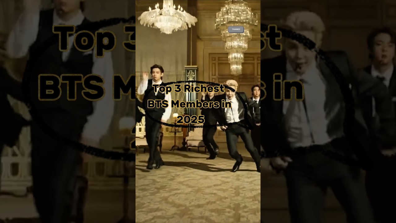 Top 3 RICHEST BTS Members in 2025  