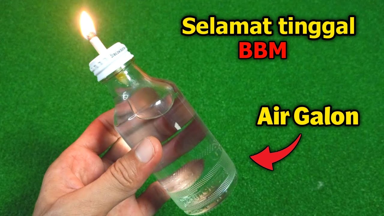 BANYAK ORANG BELUM TAHU‼️Lilin dari air galon 