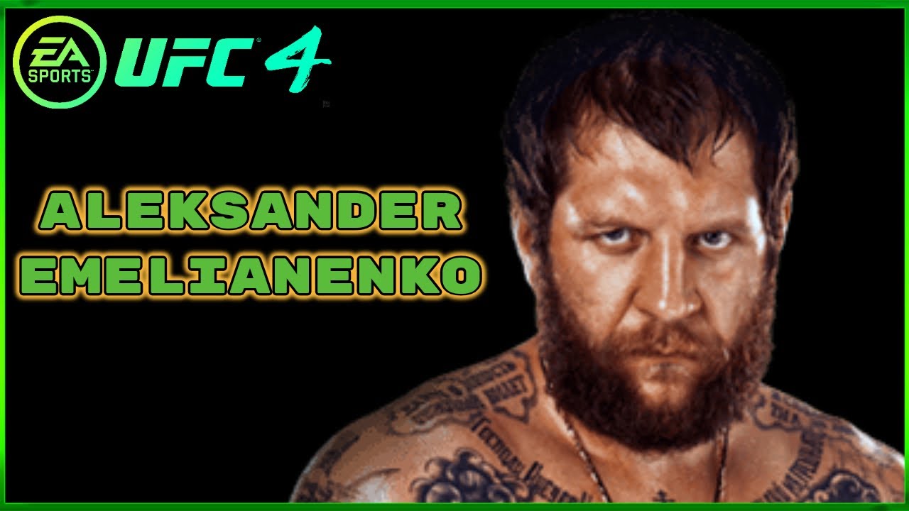 How to Create Aleksander Emelianenko ! CAF Formula - EA UFC 4