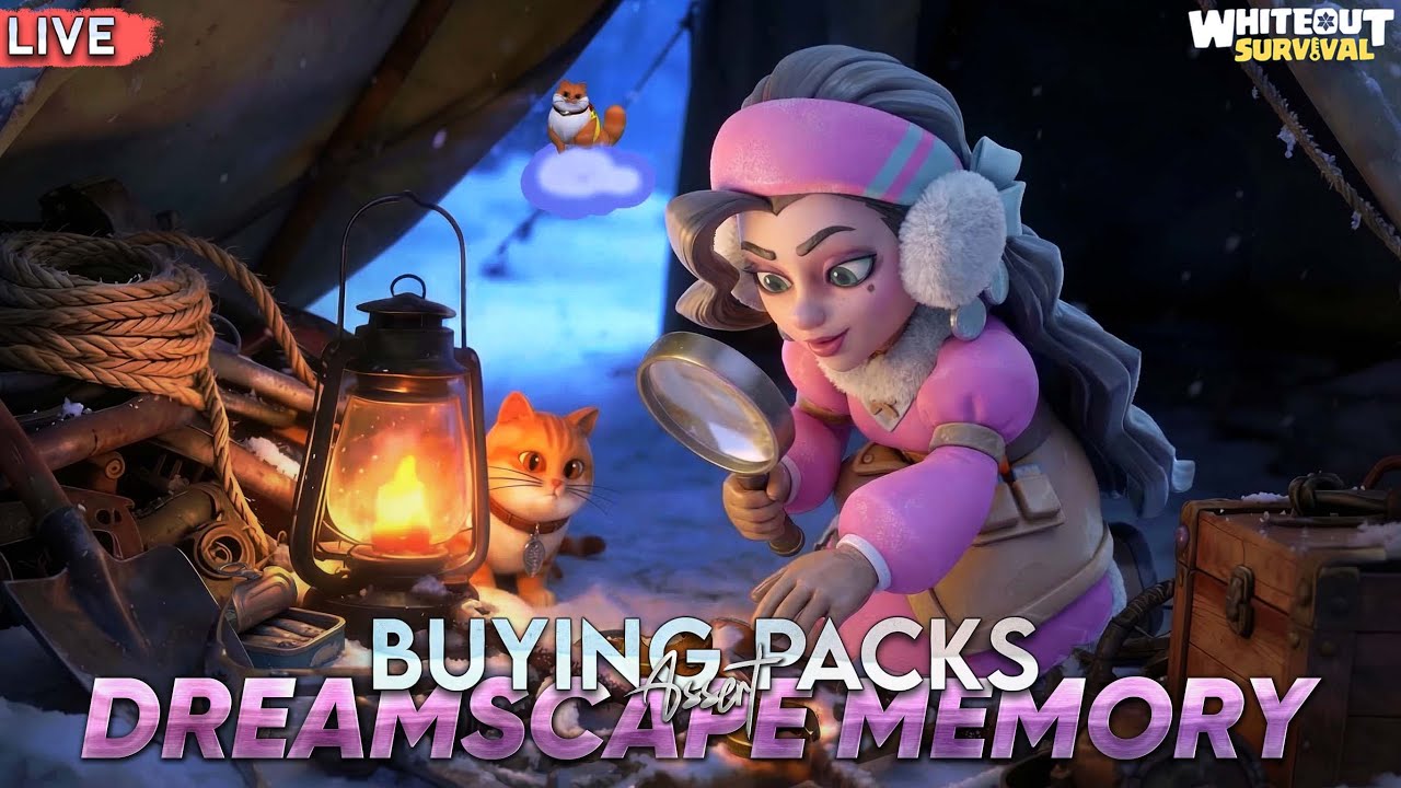 Whiteout Survival Live | Dreamscape Memory Tryhard | Buying Packs