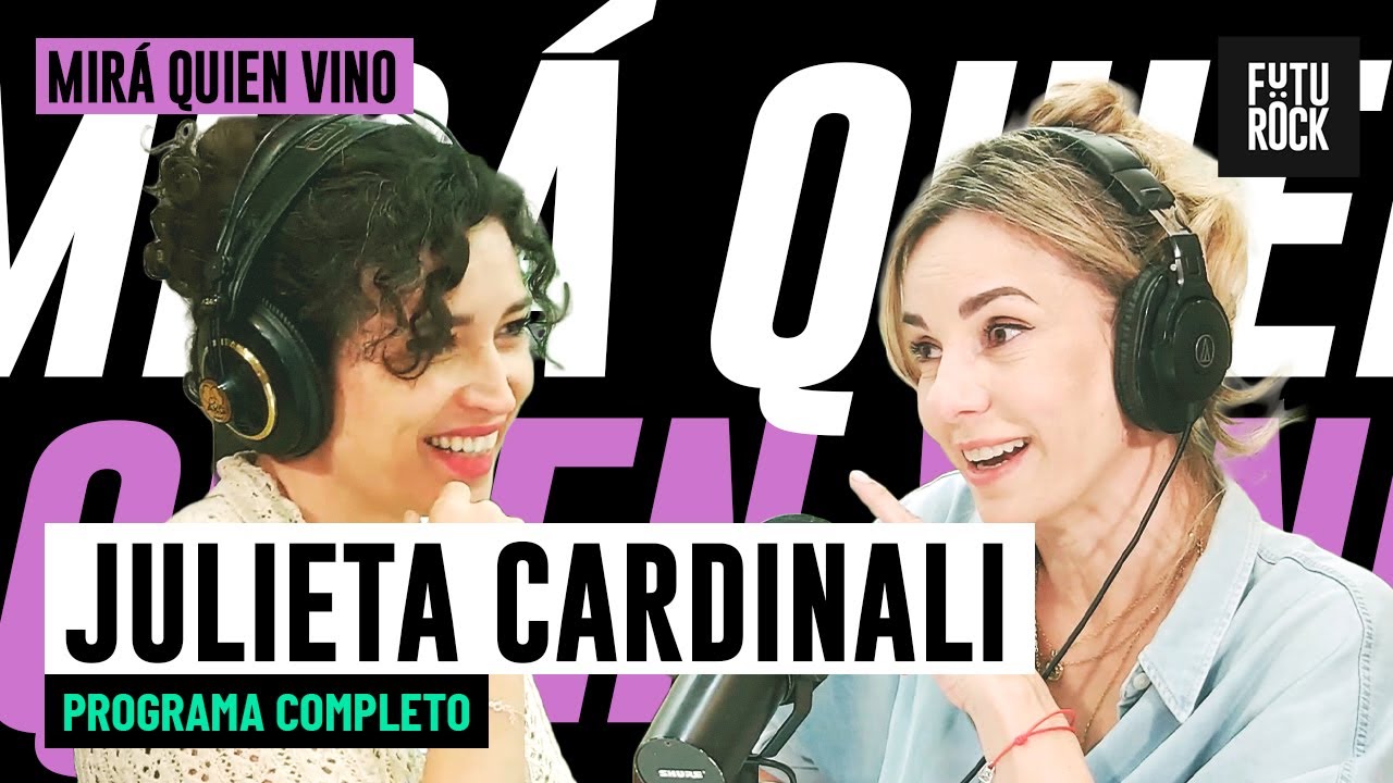 JULIETA CARDINALI en MIR&Aacute; QUIEN VINO con JULIA MENGOLINI