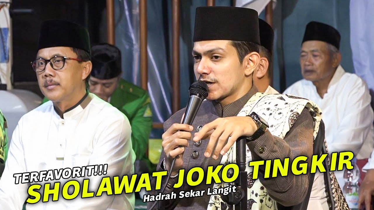 SHOLAWAT JOKO TINGKIR HABIB ZAIDAN LANJUT ILIR ILIR ft. HADROH SEKAR LANGIT TERBARU LIVE SINDON