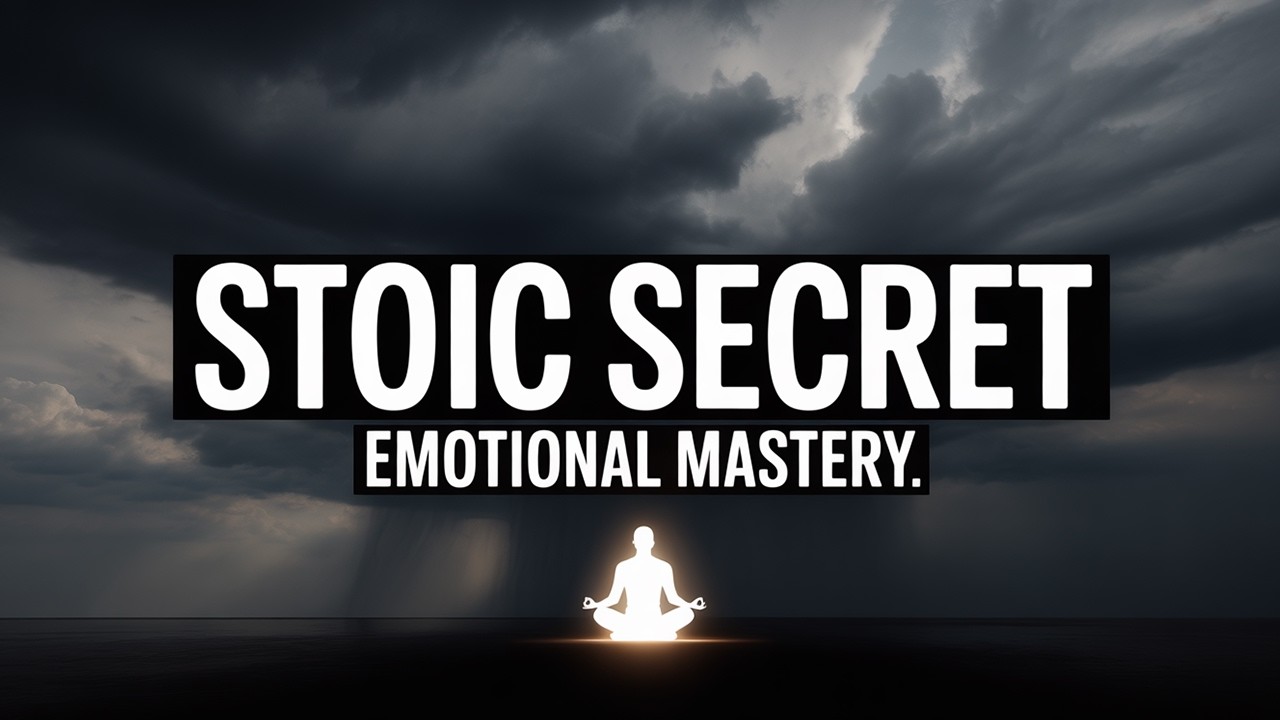 The Stoic Secret to Emotional Mastery in Chaos