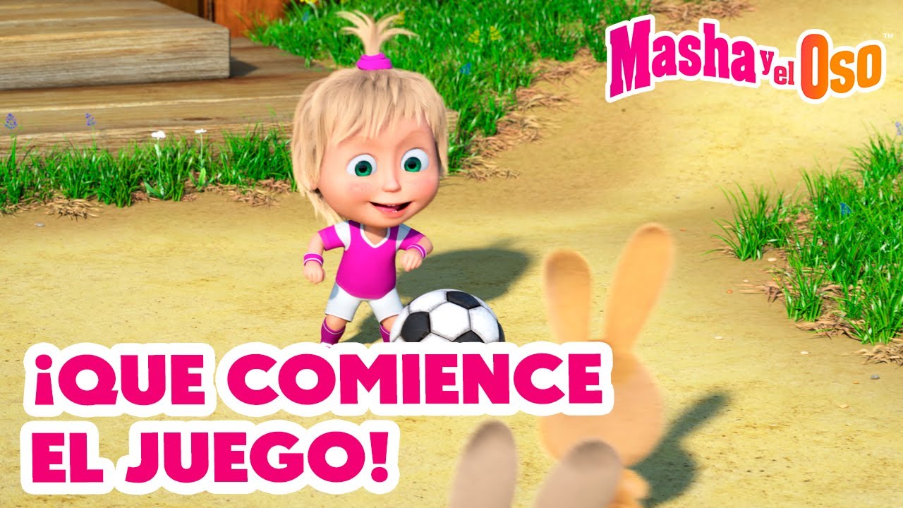 Masha y el Oso 🎉🏆 ¡Que comienceel juego!  🥰🤗 Dibujos animados 🎬 Masha and the Bear