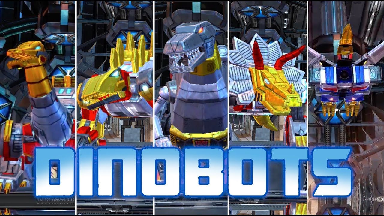 Transformers Earth Wars All Dinobots!