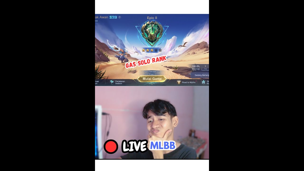 HARI 1-pt2 || SOLO RANK MLBB!