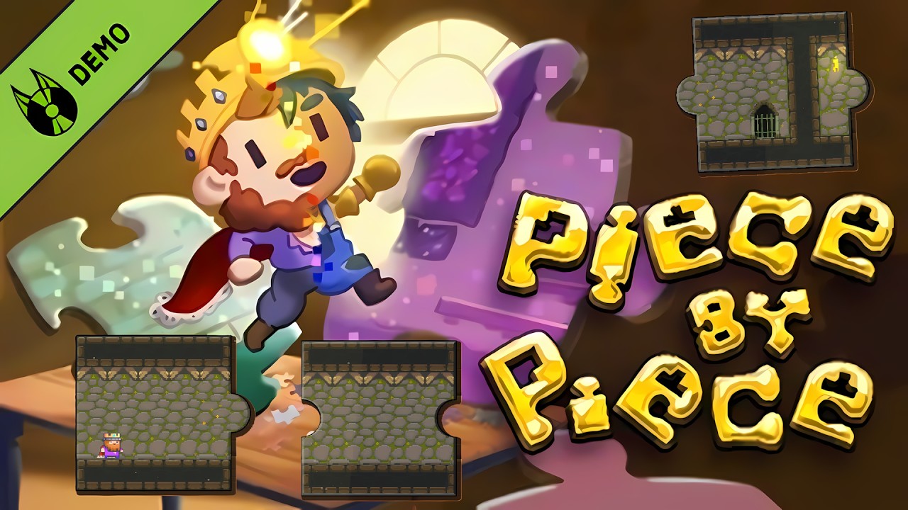 Piece by Piece Demo &ndash; Move Through the Pieces and Build Your Level🧩
