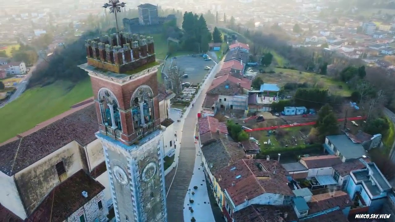 🏰 𝑪𝑨𝑺𝑻𝑬𝑳𝑳𝑶 𝑫𝑰 𝑨𝑹𝒁𝑰𝑮𝑵𝑨𝑵𝑶 🏰 (𝑨𝒓𝒛𝒊𝒈𝒏𝒂𝒏𝒐) (𝑽𝑰) #drone #dji #veneto #arzignano 