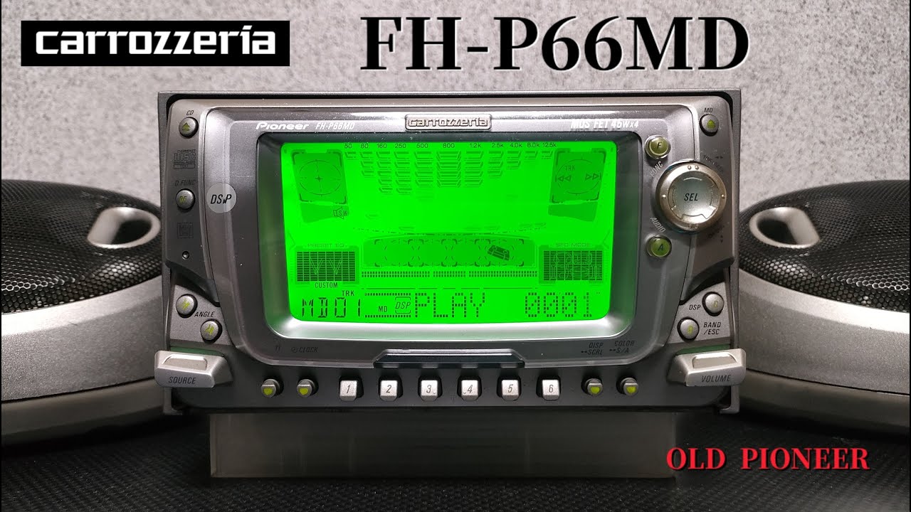 FH-P66MD　carrozzeria  人気機種のひとつです/カラーチェンジ機能