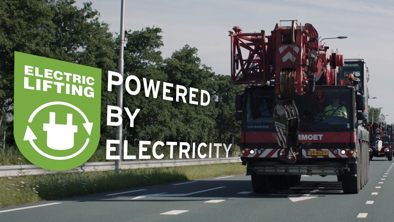 This diesel crane became ELECTRIC