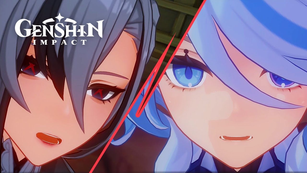 Furina Shows Her Serious Side! | Tea Party With Arlecchino Cutscene In Archon Quest | Genshin Impact