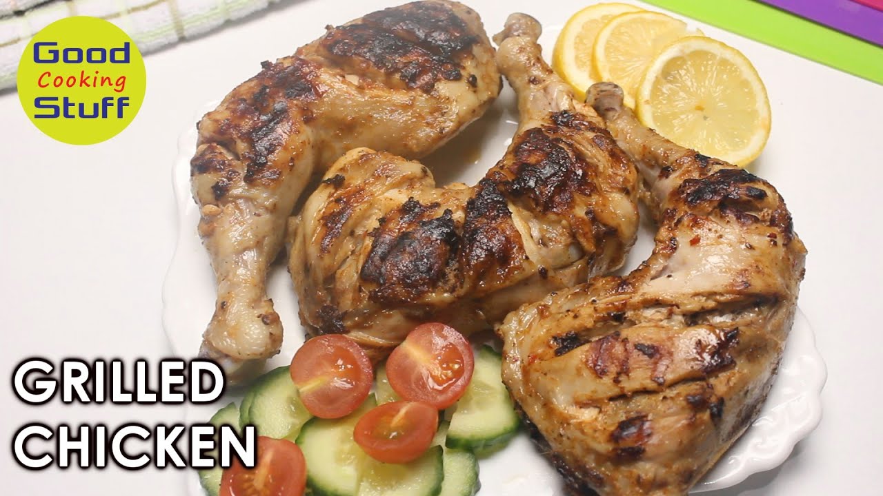 Grilled Chicken Leg Recipe | Healthy Grilled Chicken | George Foreman Grill | Good Stuff Cooking