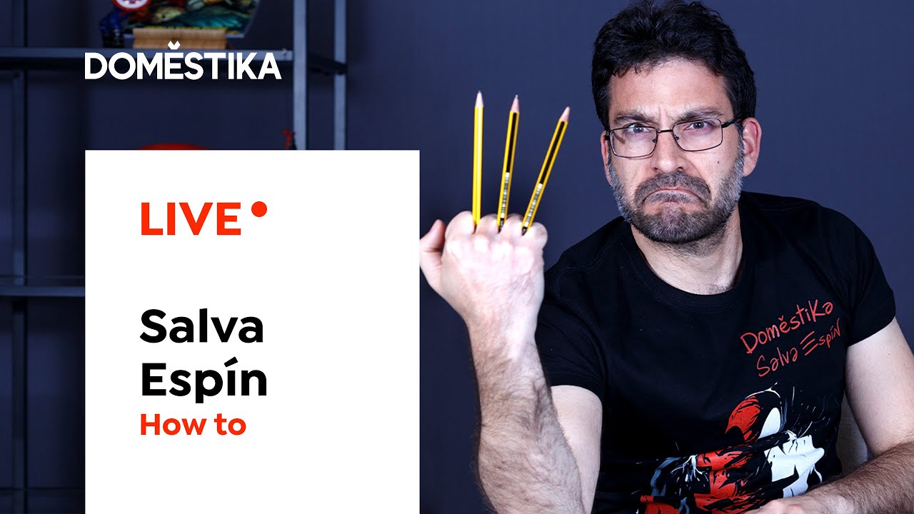 HOW TO | Dibujando cómics de Superhéroes | Salva Espín