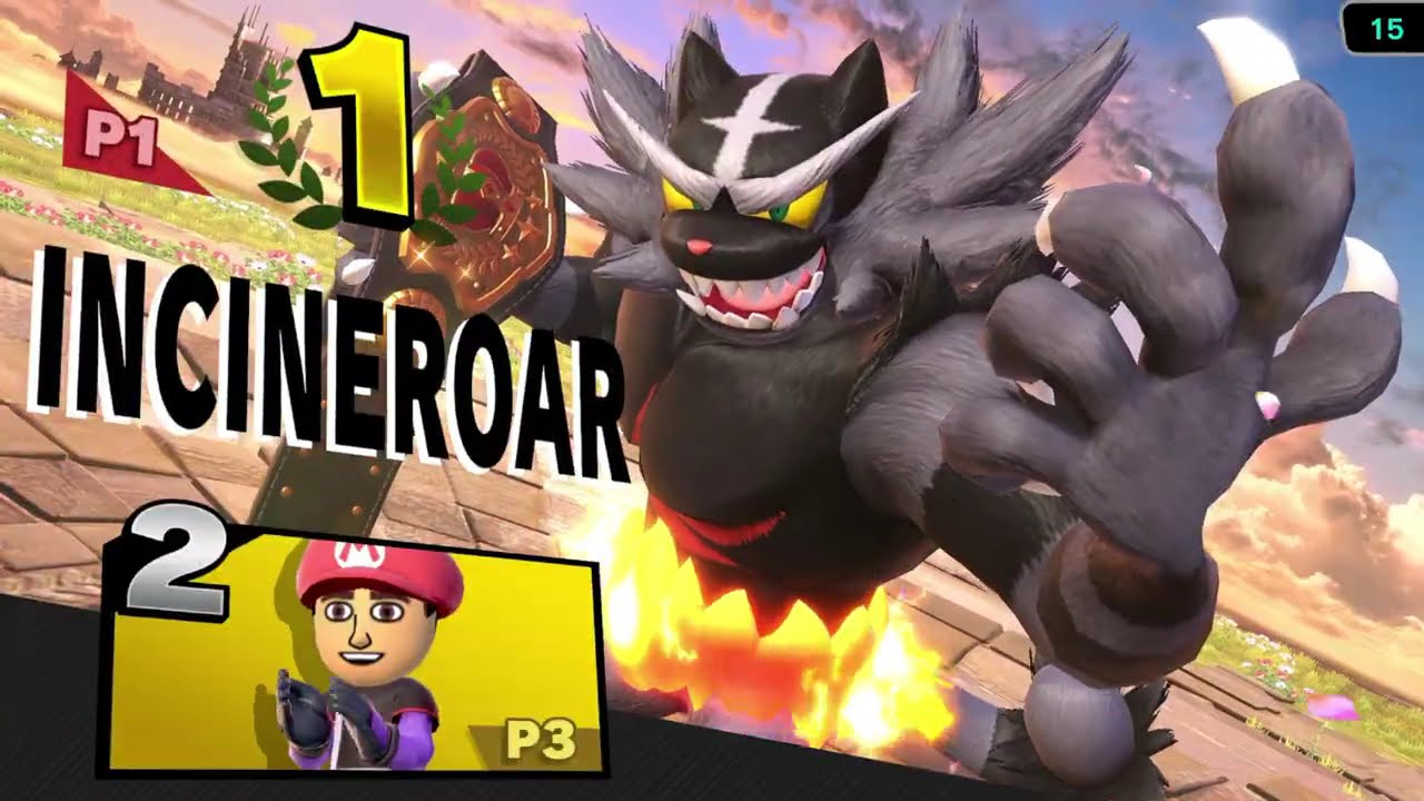 Smash ultimate Rob and Incineroar dominate
