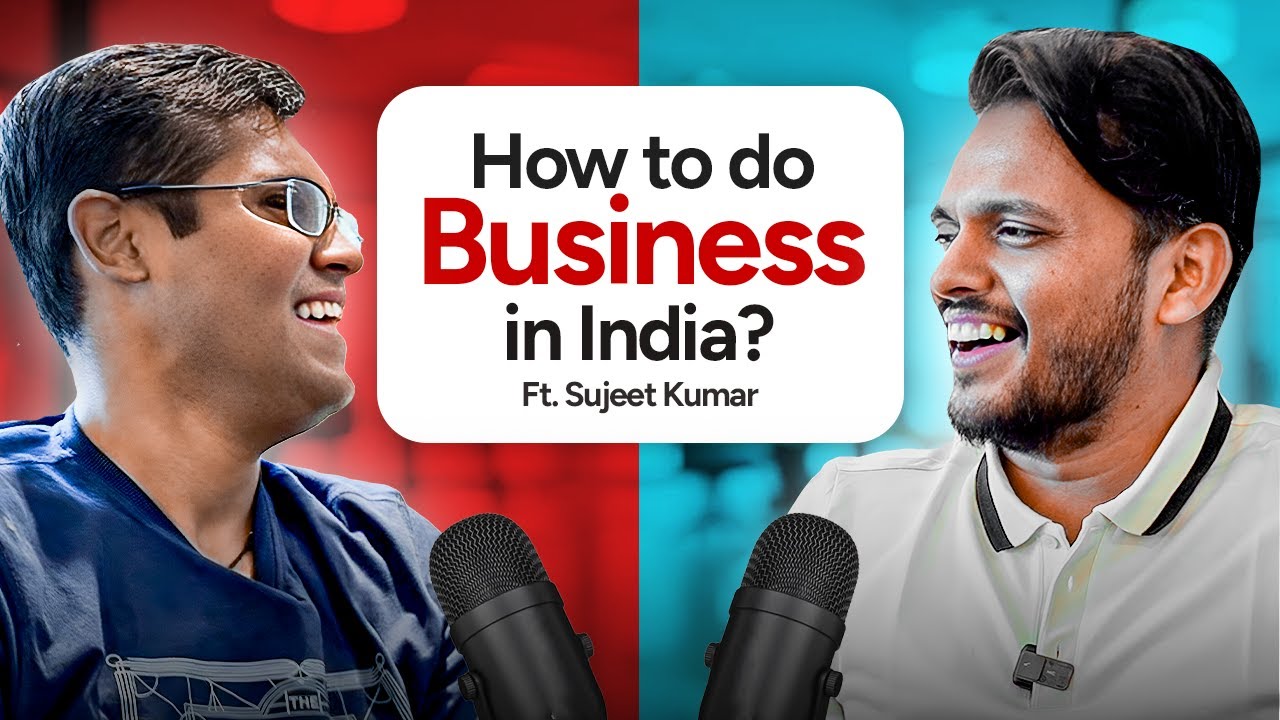 Flipkart Employee to 15,000 Crore Founder | Sujeet Kumar on Bihar, Business, Udaan & India