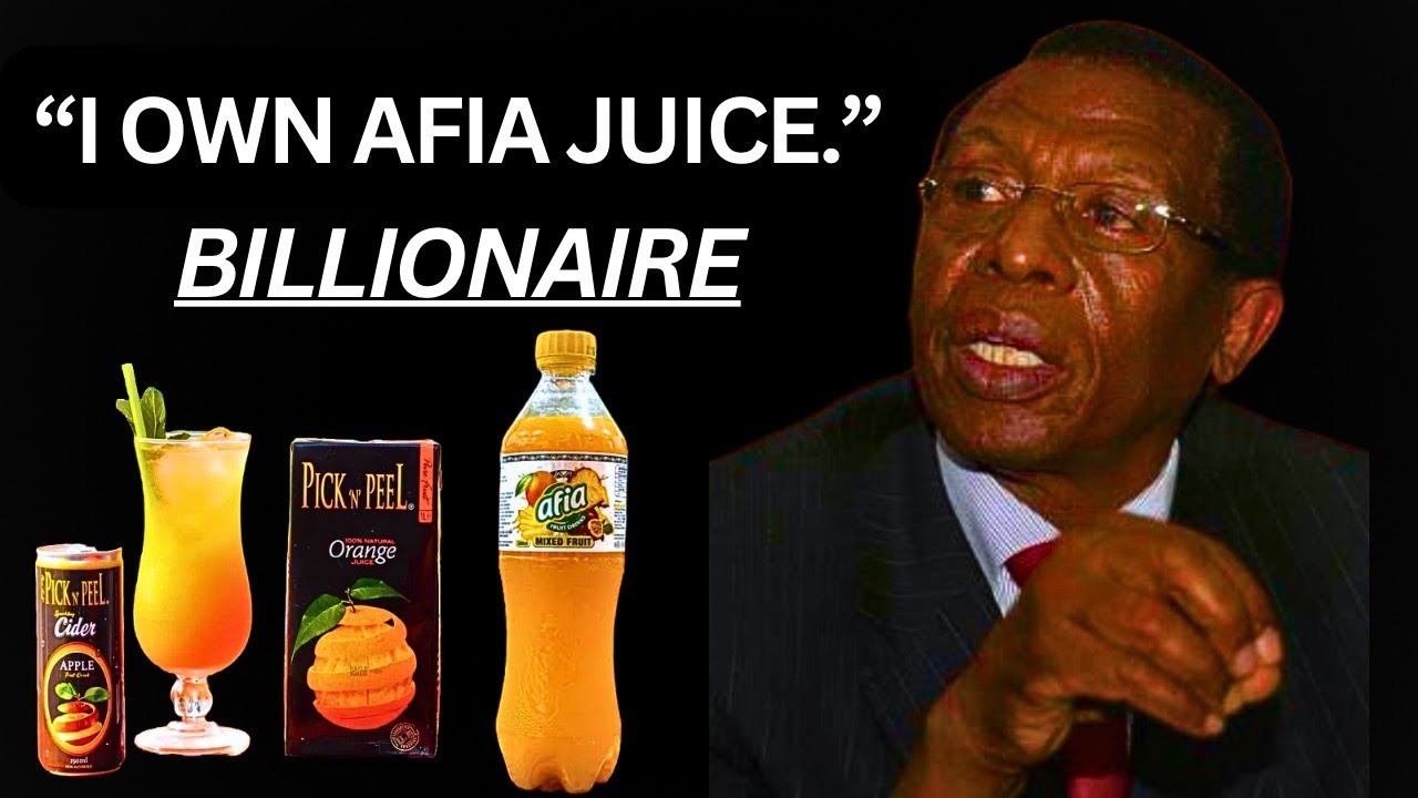 Миллиардер Кимани Ругендо — познакомьтесь с владельцем популярного Afia Juice & Pick N Peel